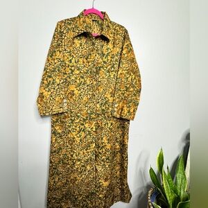 Belma Camo Long-Line Jacket in Camo Unique Lagenlook Artsy | One Size